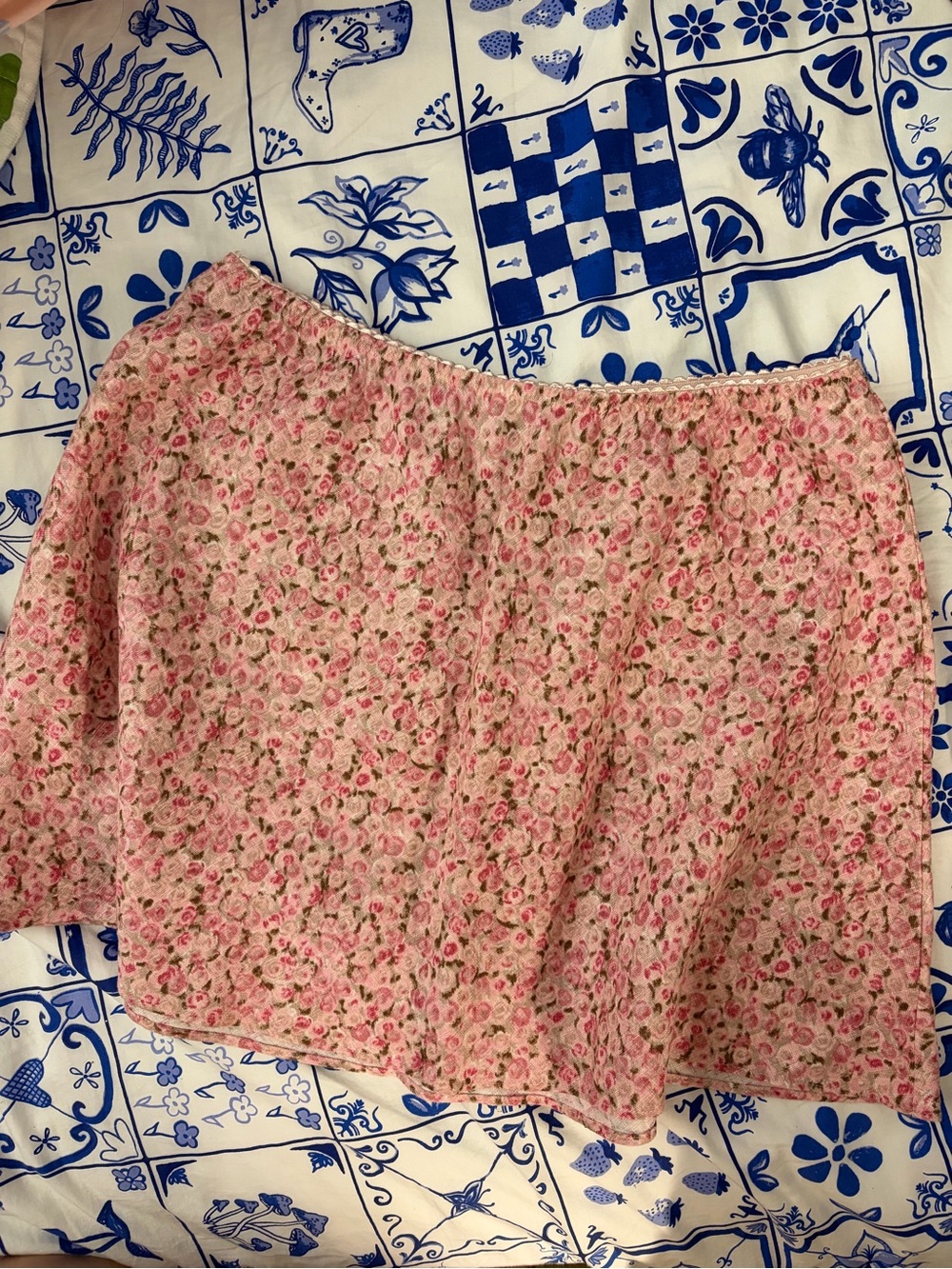 Reformation Brandy Linen Skirt - Rosin